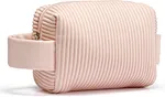 The makeup bag has a spacious interior that is large enough to store your daily beauty essentials for travel. It can also store facial cleanser, shampoo, toothpaste, toothbrush, comb, sunscreen, etc.